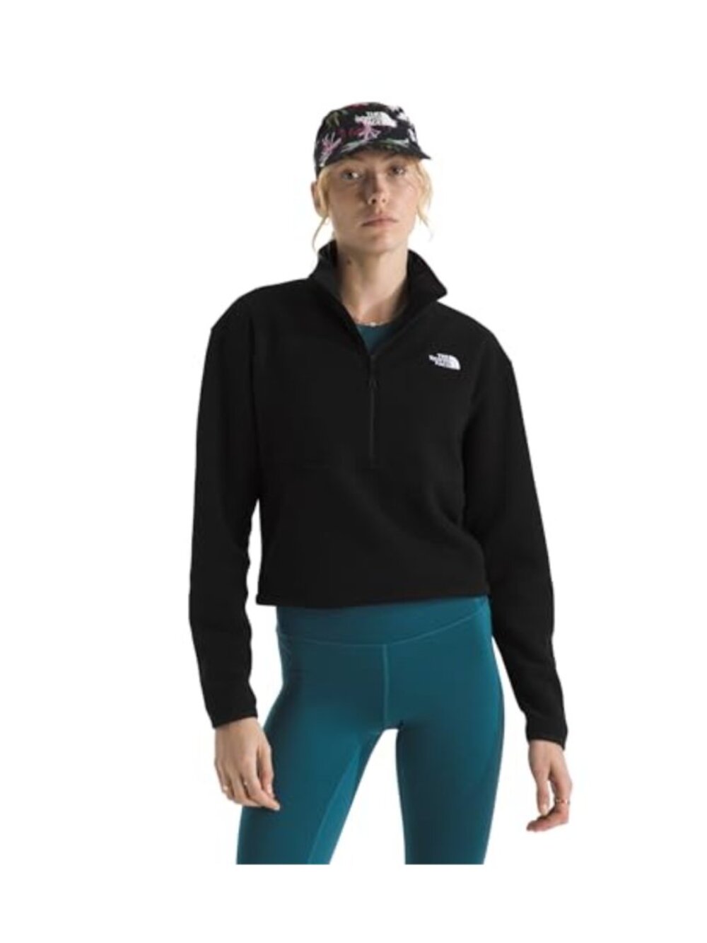 Glacier Fleece Half Zip Pullover Jacket Zip Pockets Stretch Outdoor